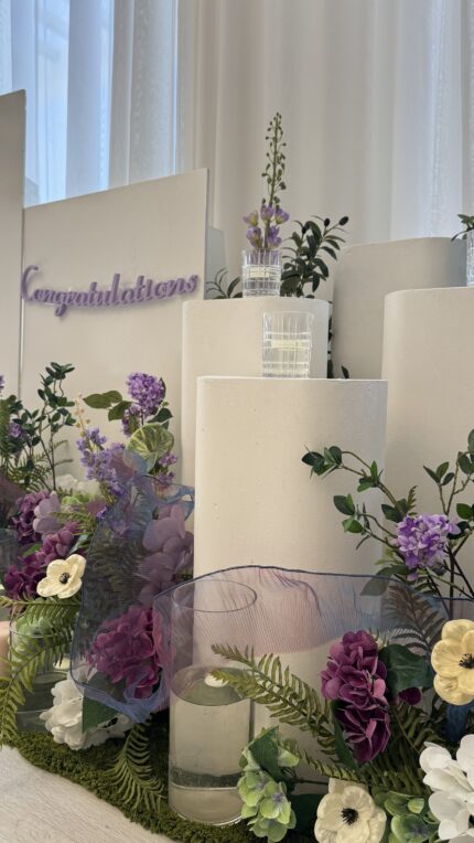 Graduation Cap Corner Decor